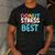 Donut Stress Just Do Your Best Teachers Testing Day For Men Women Girls Kids Men's Casual T-Shirt Dark Grey Donut Stress Just Do Your Best Teachers Testing Day For Men Women Girls Kids Men's Casual T-Shirt Dark Grey
