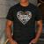 Drama Teacher Heart Pumpkin Ghost Halloween Kids Men's Casual T-Shirt Dark Grey