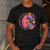 Dyslexia Different Perspective Reading Brain Floral Teacher Men's Casual T-Shirt Dark Grey