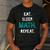 Eat Sleep Math Repeat Math Teacher Men Women Girls Kids Men's Casual T-Shirt Dark Grey Eat Sleep Math Repeat Math Teacher Men Women Girls Kids Men's Casual T-Shirt Dark Grey