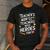 Educators Teacher's Aide Because Even Teachers Need Heroes Men's Casual T-Shirt Dark Grey