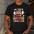 Faboolous COMPUTER TEACHER Costume This Is My Spooky Mom Dad Men's Casual T-Shirt Dark Grey