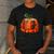 Fall Book Autumn Reading Teacher Halloween Pumpkin Season Men's Casual T-Shirt Dark Grey