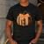Fall Book Pumpkin Halloween Teacher Librarian Thanksgiving Men's Casual T-Shirt Dark Grey