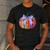 Fall Pumpkin Books Lover Halloween Teacher Teaching Staff Men's Casual T-Shirt Dark Grey