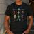 My Favorite Monsters Call Me Teacher Thank Mummy Vampire Bat Men's Casual T-Shirt Dark Grey My Favorite Monsters Call Me Teacher Thank Mummy Vampire Bat Men's Casual T-Shirt Dark Grey