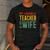 My Favorite Teacher Is My Wife Men's Casual T-Shirt Dark Grey My Favorite Teacher Is My Wife Men's Casual T-Shirt Dark Grey