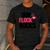 Our Flock Rocks Flamingo Mother's Day Teacher Men's Casual T-Shirt Dark Grey Our Flock Rocks Flamingo Mother's Day Teacher Men's Casual T-Shirt Dark Grey