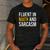 Fluent In Math And Sarcasm Teacher Appreciation Day Gift Men's Casual T-Shirt Dark Grey Fluent In Math And Sarcasm Teacher Appreciation Day Gift Men's Casual T-Shirt Dark Grey