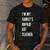 Funny Art Teacher Men's Casual T-Shirt Dark Grey