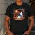 Ghost Book Reading Halloween Books Lover Teacher Men's Casual T-Shirt Dark Grey