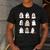Ghost Speech Therapy Teacher Spooky Season Halloween Men's Casual T-Shirt Dark Grey