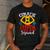 Grade 8 Super Squad Superhero Teacher Team Men's Casual T-Shirt Dark Grey