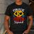 Grade K Super Squad Superhero Kindergarten Teacher Team Men's Casual T-Shirt Dark Grey Grade K Super Squad Superhero Kindergarten Teacher Team Men's Casual T-Shirt Dark Grey