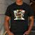 Groovy ABA RBT Therapist In My Behavior Analyst Era Teacher Men's Casual T-Shirt Dark Grey