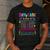 Groovy Day Care Some Days I Rock It Day Care Teacher Life Men's Casual T-Shirt Dark Grey