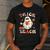 Groovy Halloween Trick Or Teach Retro Floral Ghost Teacher Men's Casual T-Shirt Dark Grey Groovy Halloween Trick Or Teach Retro Floral Ghost Teacher Men's Casual T-Shirt Dark Grey