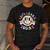 Groovy Retro Lets Learn Today Teacher Student Back To School Men's Casual T-Shirt Dark Grey