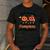 Groovy I Teach The Cutest Pumpkins In The Patch For Teacher Men's Casual T-Shirt Dark Grey