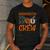 Halloween Kindergarten Boo Crew Kinder Teacher Student Men's Casual T-Shirt Dark Grey Halloween Kindergarten Boo Crew Kinder Teacher Student Men's Casual T-Shirt Dark Grey