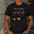 Halloween Reading Spooky Syllables Teacher Vintage Men's Casual T-Shirt Dark Grey Halloween Reading Spooky Syllables Teacher Vintage Men's Casual T-Shirt Dark Grey