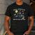 Halloween There's Room On My Broom For You Too Teacher Men's Casual T-Shirt Dark Grey