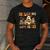 Halloween SLP Sped Teacher Groovy Inclusion Isn't Scary Men's Casual T-Shirt Dark Grey