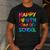 Happy 100th Day Of School Teacher Student 100 Days Tie Dye Men Women Kids Men's Casual T-Shirt Dark Grey Happy 100th Day Of School Teacher Student 100 Days Tie Dye Men Women Kids Men's Casual T-Shirt Dark Grey