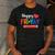 Happy Fri-Yay Friday Lovers Fun Teacher Life Weekend Men's Casual T-Shirt Dark Grey Happy Fri-Yay Friday Lovers Fun Teacher Life Weekend Men's Casual T-Shirt Dark Grey