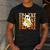 Happy Fri-Yay Friday Lovers Groovy Teacher Life Halloween Men's Casual T-Shirt Dark Grey Happy Fri-Yay Friday Lovers Groovy Teacher Life Halloween Men's Casual T-Shirt Dark Grey