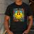 Happy To See Your Face Hippie Smile Back To School Teachers Men's Casual T-Shirt Dark Grey