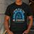 Happy Teacher I Wear Blue For My Students Autism Awareness Men's Casual T-Shirt Dark Grey