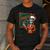 Haunted By 6-7 Six Seven 67 Math Teacher Halloween Skeleton Men's Casual T-Shirt Dark Grey