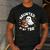Haunted By My TBR Cute Ghost Book Reading Teacher Halloween Men's Casual T-Shirt Dark Grey