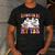 Haunted By My TBR Cute Ghosts Book Reading Teacher Halloween Men's Casual T-Shirt Dark Grey