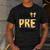 Hello Pre-K Preschool Back To School First Day Teacher Kids Men's Casual T-Shirt Dark Grey Hello Pre-K Preschool Back To School First Day Teacher Kids Men's Casual T-Shirt Dark Grey