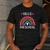 Hello Preschool Teacher Student Girls Rainbow Back To School Men's Casual T-Shirt Dark Grey