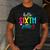 Hello Sixth Grade Cute Back To School 6th Grade Teacher Kids Men's Casual T-Shirt Dark Grey Hello Sixth Grade Cute Back To School 6th Grade Teacher Kids Men's Casual T-Shirt Dark Grey