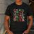 In My Holly Xmas Jolly Teacher Era Teacher Vibes Christmas For Men Women Kids Men's Casual T-Shirt Dark Grey