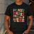 In My Holly Xmas Jolly Teacher Era Teacher Vibes Christmas Men's Casual T-Shirt Dark Grey In My Holly Xmas Jolly Teacher Era Teacher Vibes Christmas Men's Casual T-Shirt Dark Grey