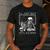 I'Ll Just Wait Until It's Quiet Skeleton Halloween Teacher Men's Casual T-Shirt Dark Grey