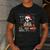 I'Ll Just Wait Until It's Quiet Skeleton Teacher Christmas Men's Casual T-Shirt Dark Grey