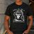Well I'Ll Be a Monkey's Uncle Teacher And Student Men's Casual T-Shirt Dark Grey Well I'Ll Be a Monkey's Uncle Teacher And Student Men's Casual T-Shirt Dark Grey