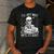 I'Ll Wait Until It's Quiet Tshirt Skeleton Teacher Halloween Men's Casual T-Shirt Dark Grey