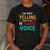 I’m Not Yelling This Is My PE School Teacher Voice I Teach Men's Casual T-Shirt Dark Grey I’m Not Yelling This Is My PE School Teacher Voice I Teach Men's Casual T-Shirt Dark Grey
