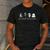 Inclusion Isn't Scary Slp Halloween Sped Teacher Ghost Mummy Men's Casual T-Shirt Dark Grey