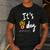 It's Fry Day Teacher Life Men's Casual T-Shirt Dark Grey It's Fry Day Teacher Life Men's Casual T-Shirt Dark Grey