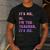 It's Me Hi I'm The TEACHER It's Me Teacher Educator Men's Casual T-Shirt Dark Grey