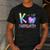 K Is For Kindergarten Teacher Tie Dye Back To School Kinder Men's Casual T-Shirt Dark Grey K Is For Kindergarten Teacher Tie Dye Back To School Kinder Men's Casual T-Shirt Dark Grey
