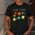 Kids Solar Systems Cute Planets Space Science Teacher School Men's Casual T-Shirt Dark Grey Kids Solar Systems Cute Planets Space Science Teacher School Men's Casual T-Shirt Dark Grey